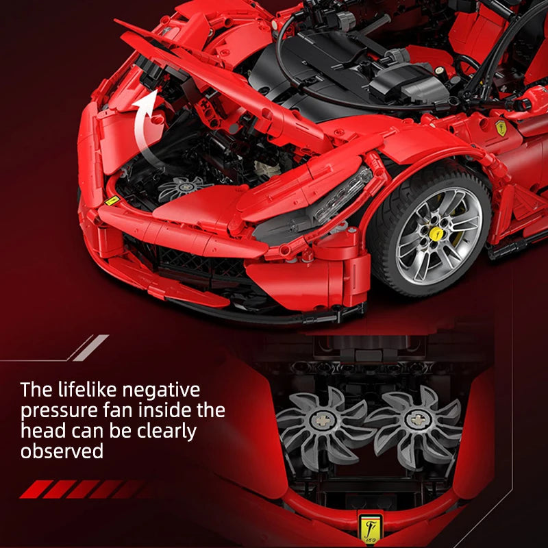 4739PCS Hypercar Building Blocks – Technical City Racing Car Toy for Kids