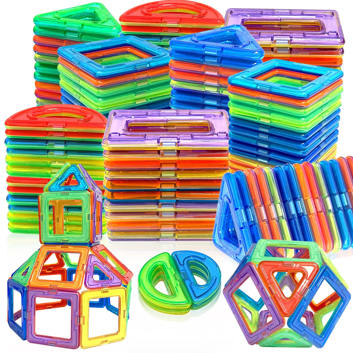 Big Magnetic Building Blocks – DIY STEM Construction Toys for Kids