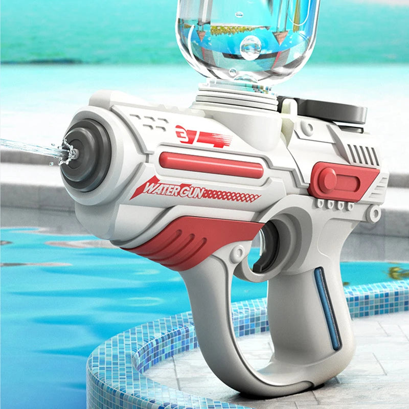 Electric Automatic High-Pressure Water Gun for Kids – Large-Capacity Outdoor Beach & Pool Toy, Perfect Summer Gift for Boys